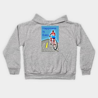 Happiness is easy - Bicycle Kids Hoodie